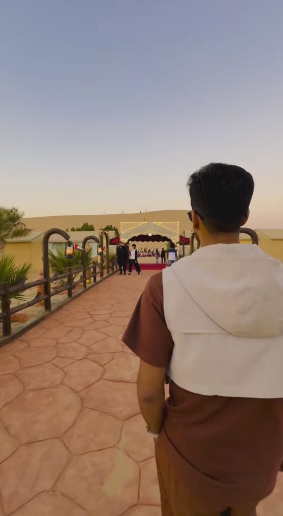 Kanwal & Zulqarnain Share Reels & Pictures From Desert Safari