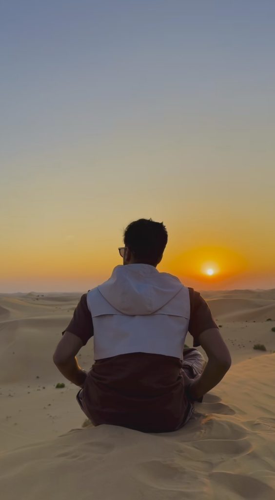 Kanwal & Zulqarnain Share Reels & Pictures From Desert Safari