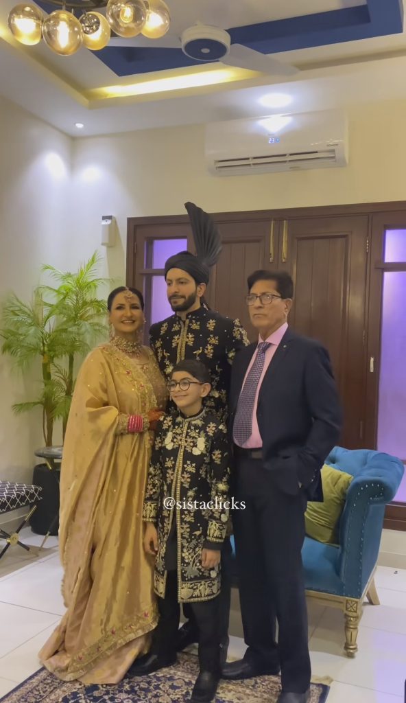 Saba Faisal's Son Arsalan Faisal Barat Pictures