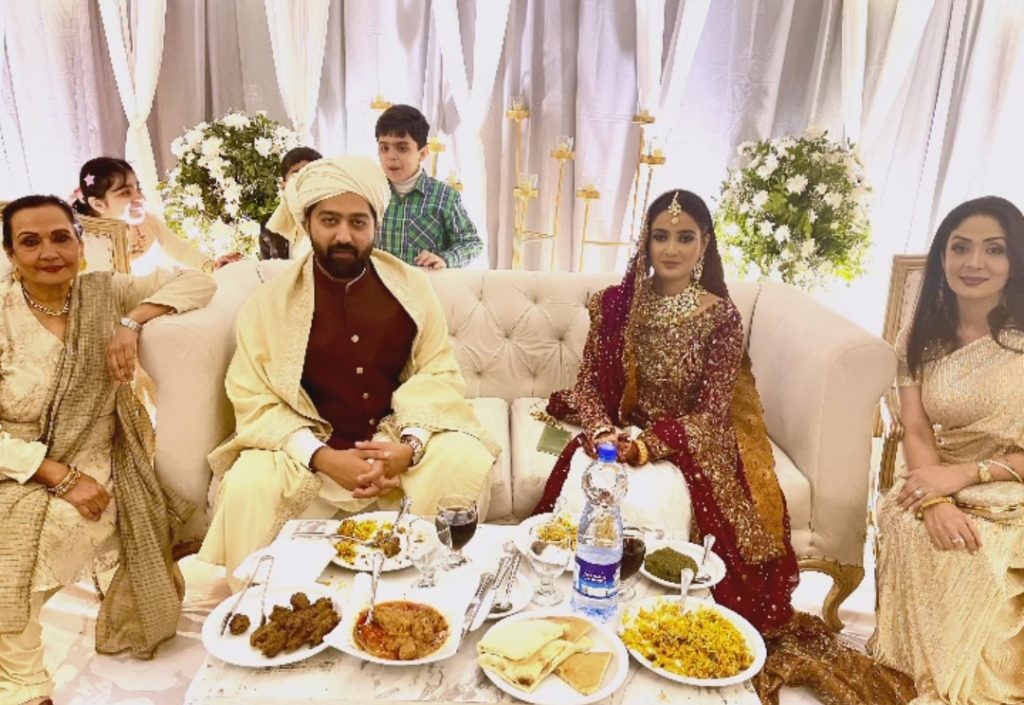 Mannat Murad Fame Sana Nadir Wedding Pictures