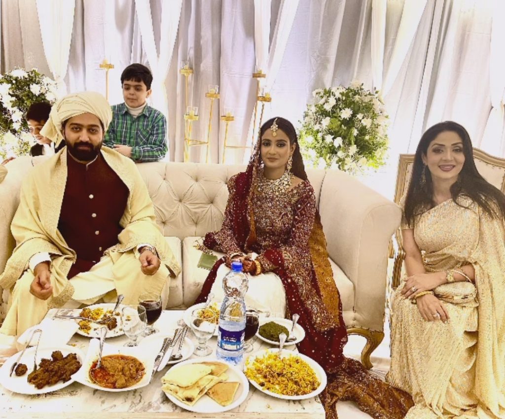 Mannat Murad Fame Sana Nadir Wedding Pictures