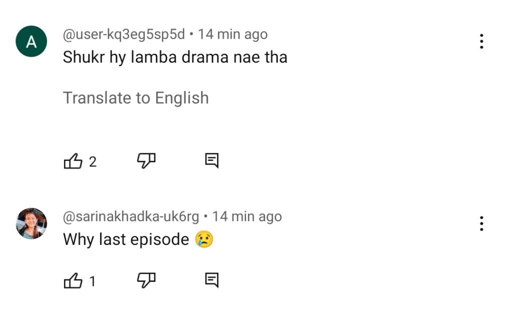 Dhoka Last Episode Public Reaction