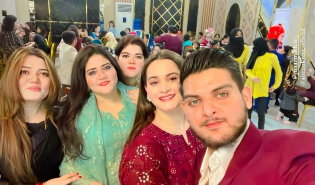 Aiman Khan Pictures From A Family Wedding