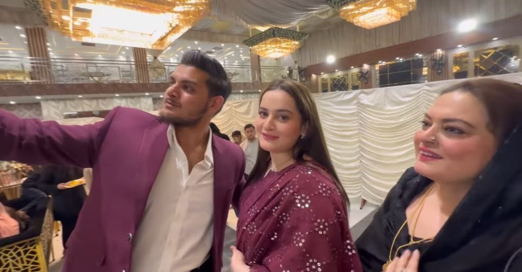 Aiman Khan Pictures From A Family Wedding