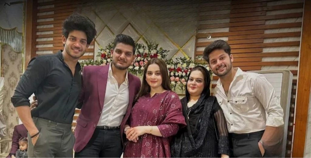 Aiman Khan Pictures From A Family Wedding