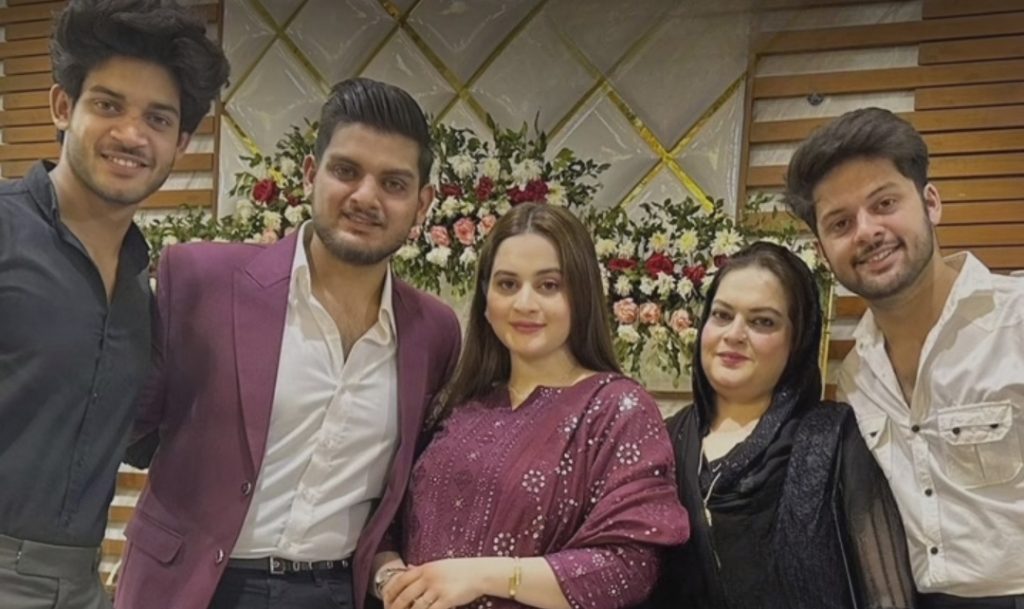 Aiman Khan Pictures From A Family Wedding