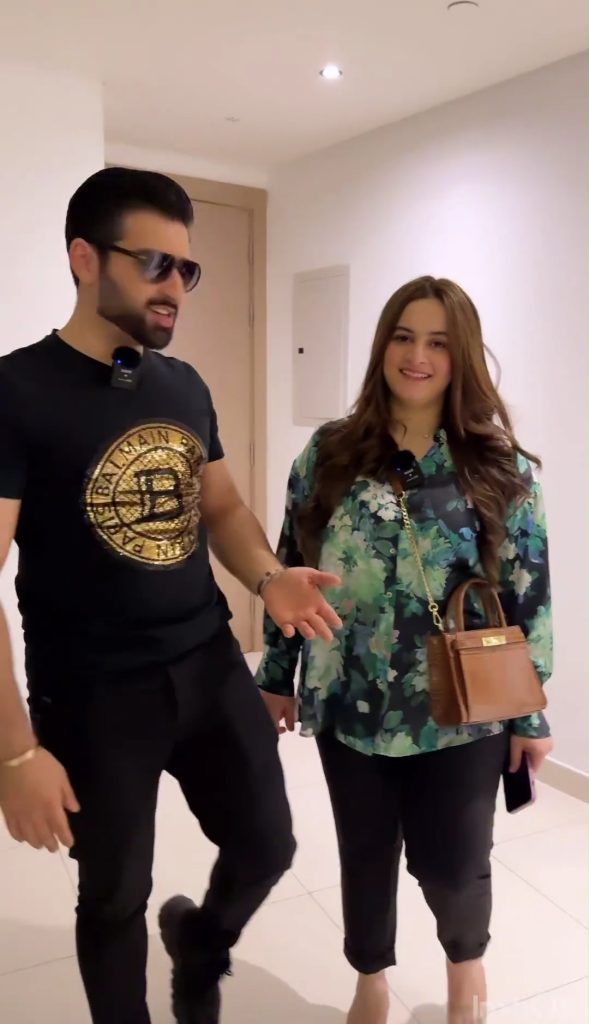 Aiman and Muneeb's New Instagram Reel & Pictures From Dubai