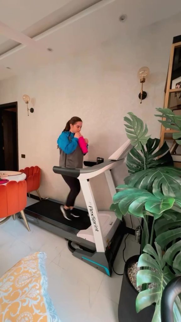 Aiman Khan Starts Fitness Journey With Baby Amal