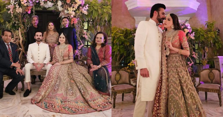 Aymen Saleem’s Beautiful Dholki Pictures From Karachi