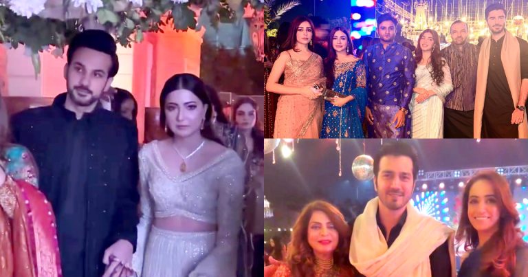 Chupke Chupke Actress Aymen Saleem’s Star-Studded Mehendi