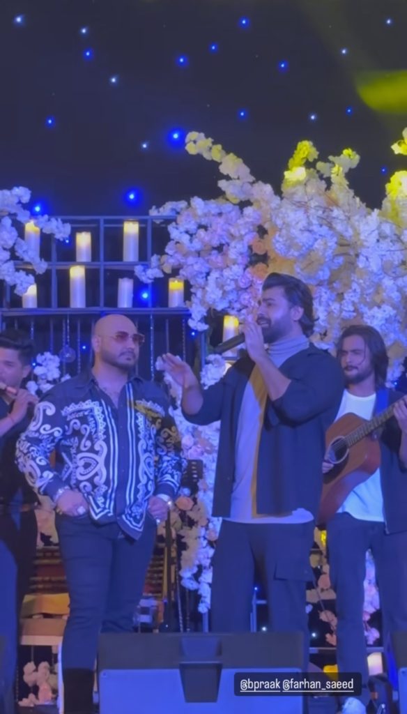 Pakistani Celebrities Attended Bpraak's Concert In Dubai