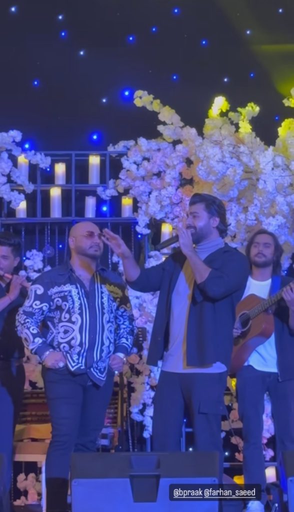 Pakistani Celebrities Attended Bpraak's Concert In Dubai