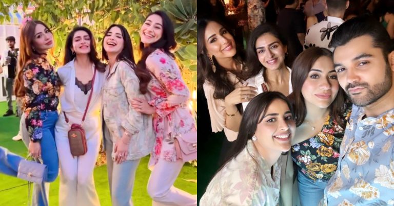 Celebrities Spotted Enjoying At An Event In Karachi