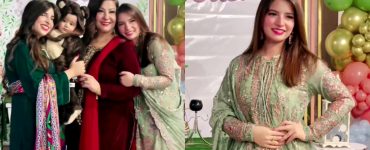 Dananeer Mobeen Spotted At Baby Cousin's Aqeeqah