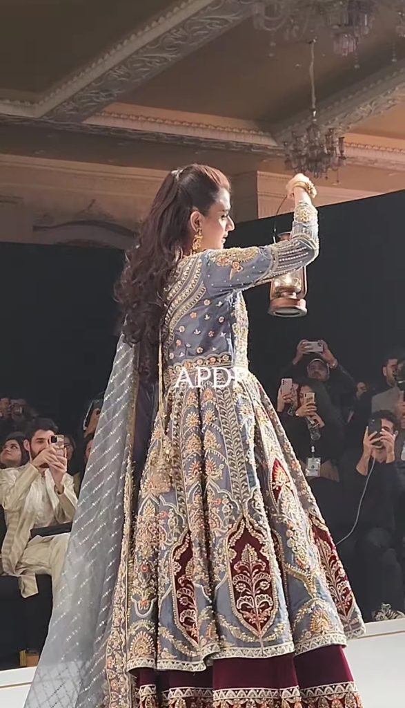 Hira Mani's Ramp Walk With Lantern Confuses Fans