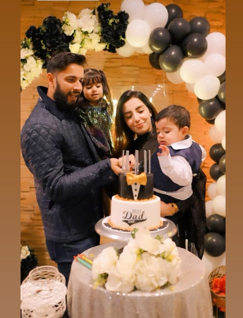 Imad Wasim & His Son's Birthday Celebration Pictures