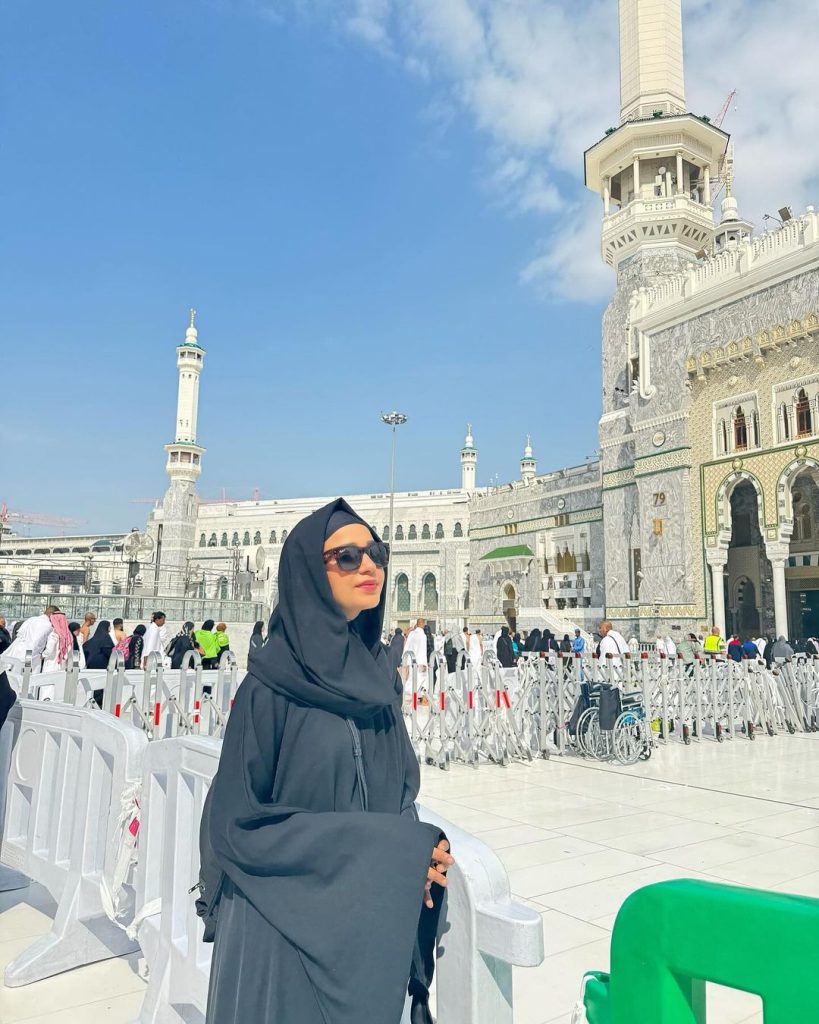 Actress Laiba Khan Shares Rain Video From Khana Kaaba