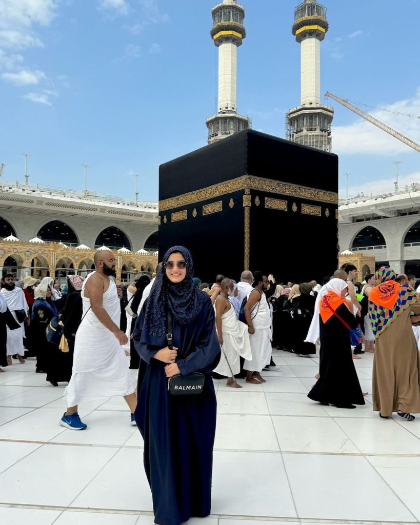 Actress Laiba Khan Shares Rain Video From Khana Kaaba