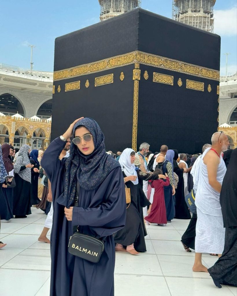 Actress Laiba Khan Shares Rain Video From Khana Kaaba