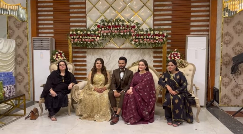 Aiman Khan Pictures From A Family Wedding