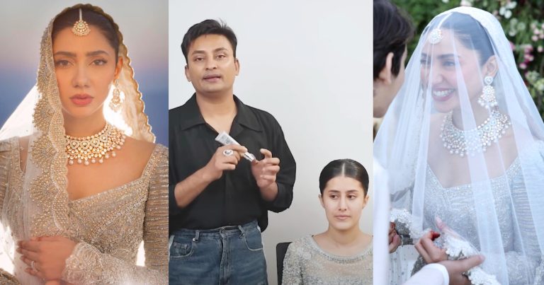 Babar Zaheer Recreates Mahira Khan’s Wedding Look