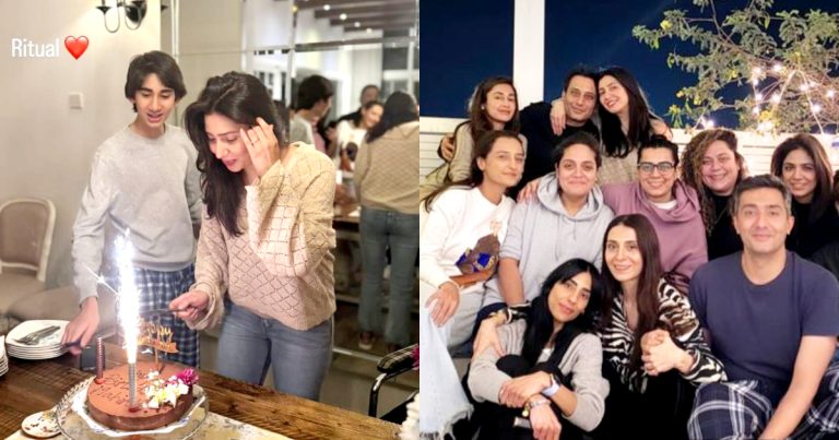 Mahira Khan Celebrates Birthday With Son And Husband