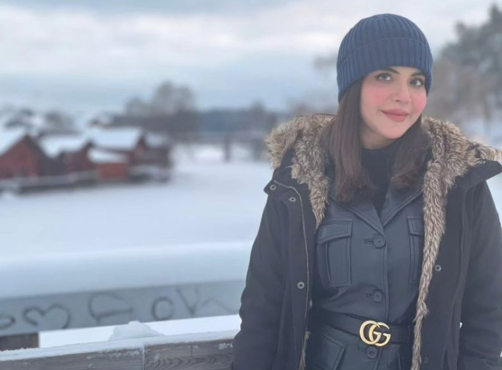 Nida Yasir Shares New Pictures From Finland