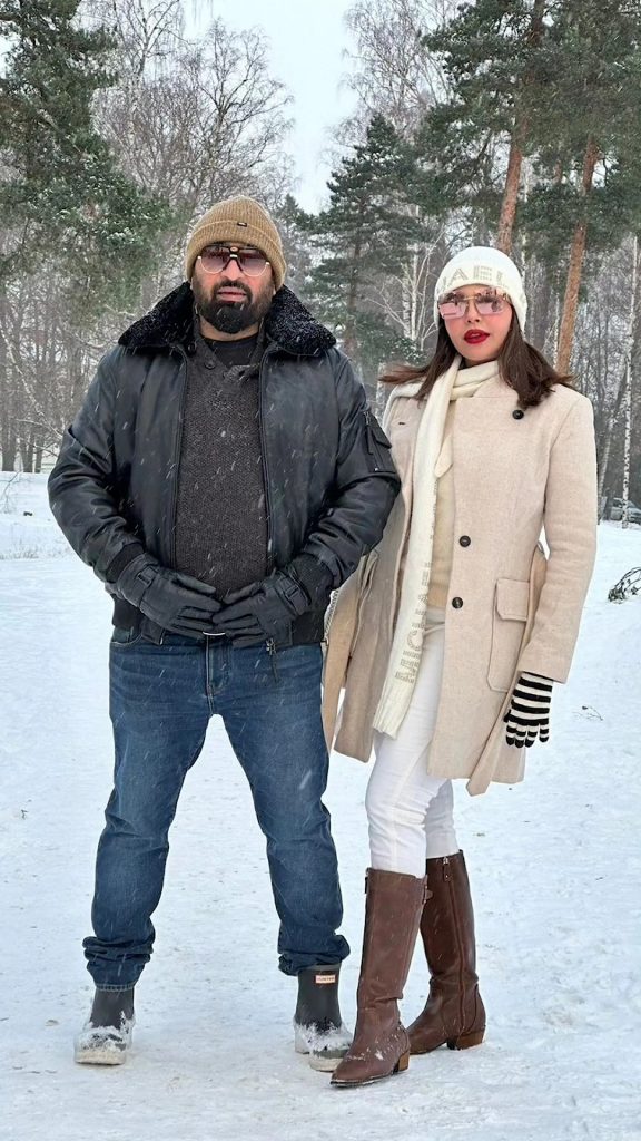 Nida Yasir And Yasir Nawaz Chilly Vacation Pictures From Finland