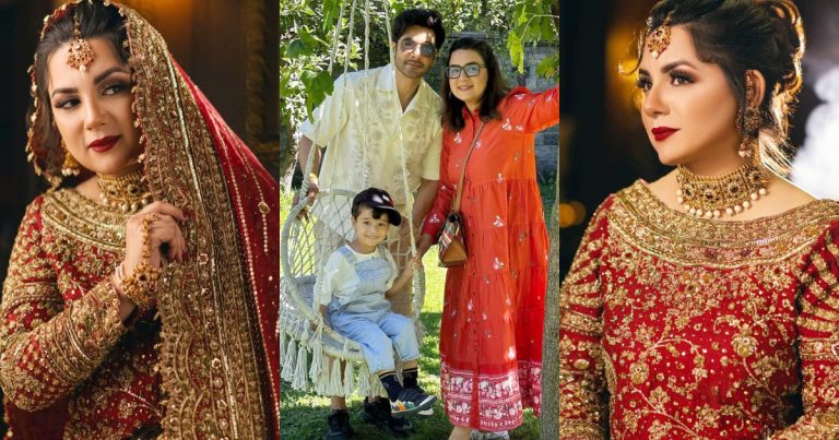Faysal Quraishi’s Wife Sana Faysal Bridal Shoot