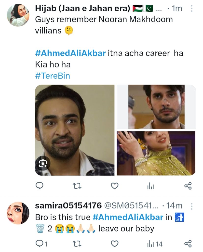 Fans React To Ahmed Ali Akbar As Villain In Tere Bin 2