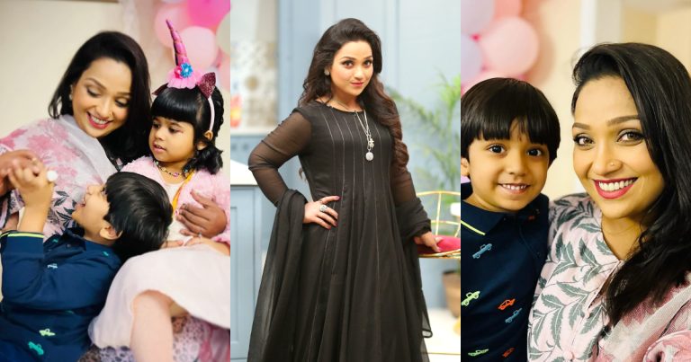 Uroosa Siddiqui’s Beautiful Pictures With Son From A Birthday Party