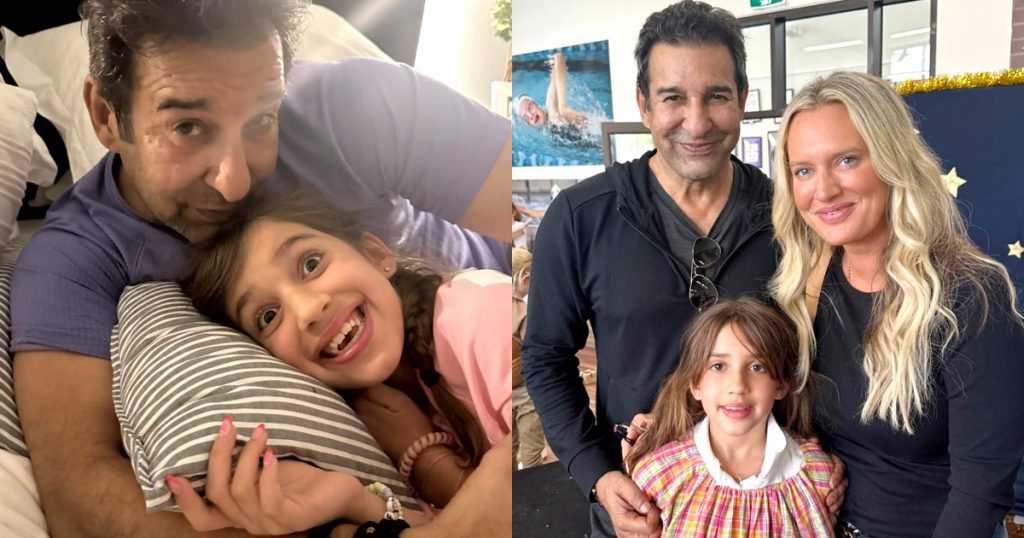 Shaniera Akram Shares Beautiful Family Pictures With Wasim Akram And Kids