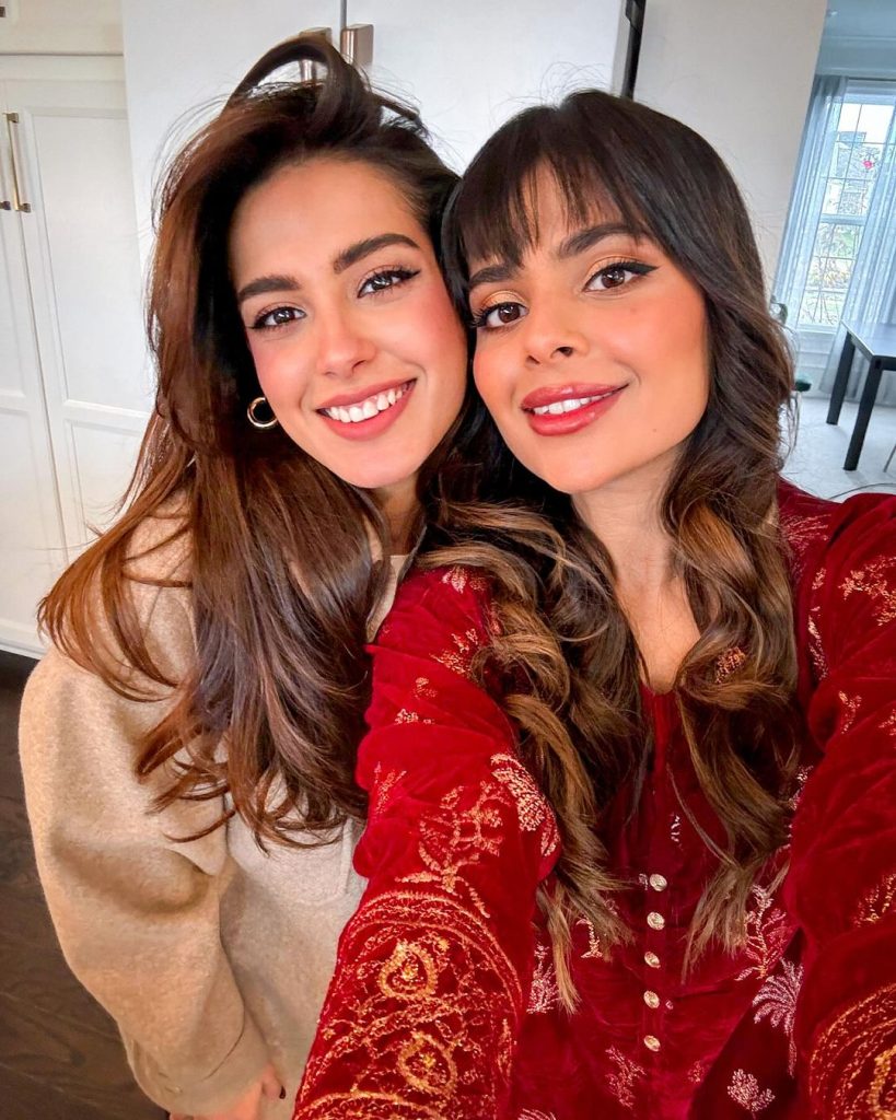 Iqra Aziz And Yasir Hussain Beautiful Family Pictures From USA Vacation