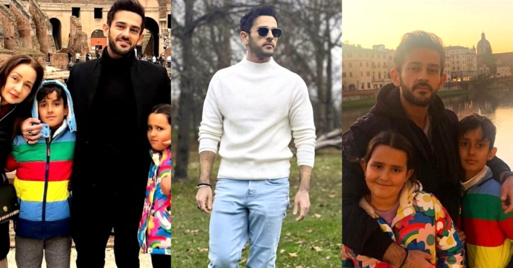 Azaan Sami Khan Beautiful Family Pictures from Europe