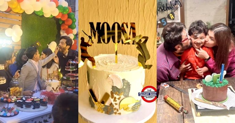 Fahad Mustafa Celebrated 8th Birthday Of Son Moosa