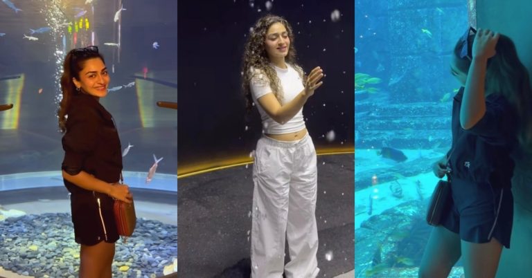 Glimpses From Hajra Yamin’s Dubai Trip