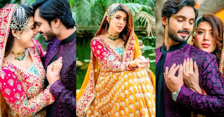 Actress & Tiktoker Aiman Zaman’s Sangeet Event Pictures
