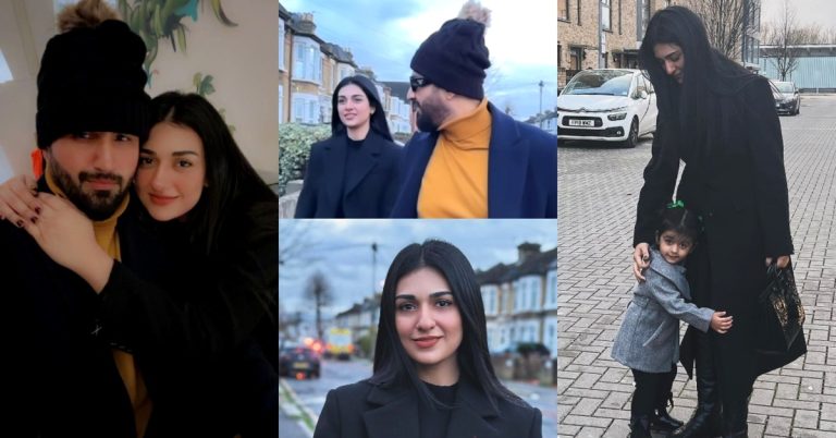 Sarah Khan & Falak Shabir Enjoying Winter Season In UK