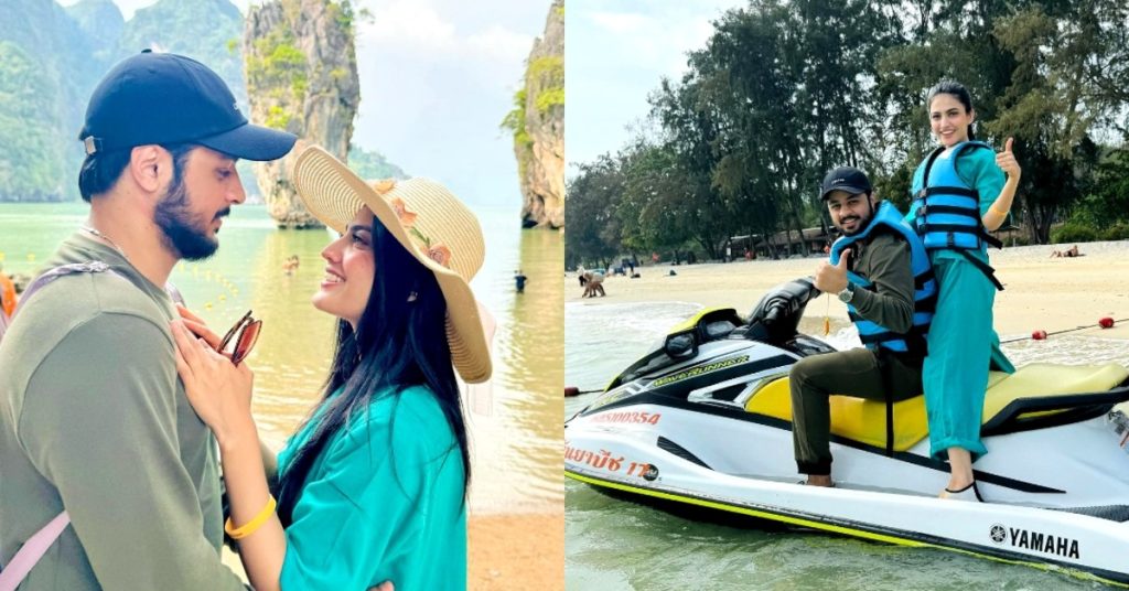 Iqra Kanwal's Honeymoon Trip Pictures From Phuket, Thailand