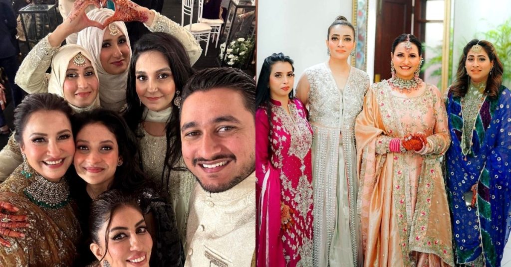 Saba Faisal Thanks Her Family For Taking Part In Arsalan's Wedding