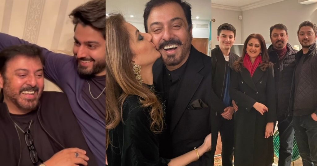 Adorable Family Pictures of Nauman Ijaz