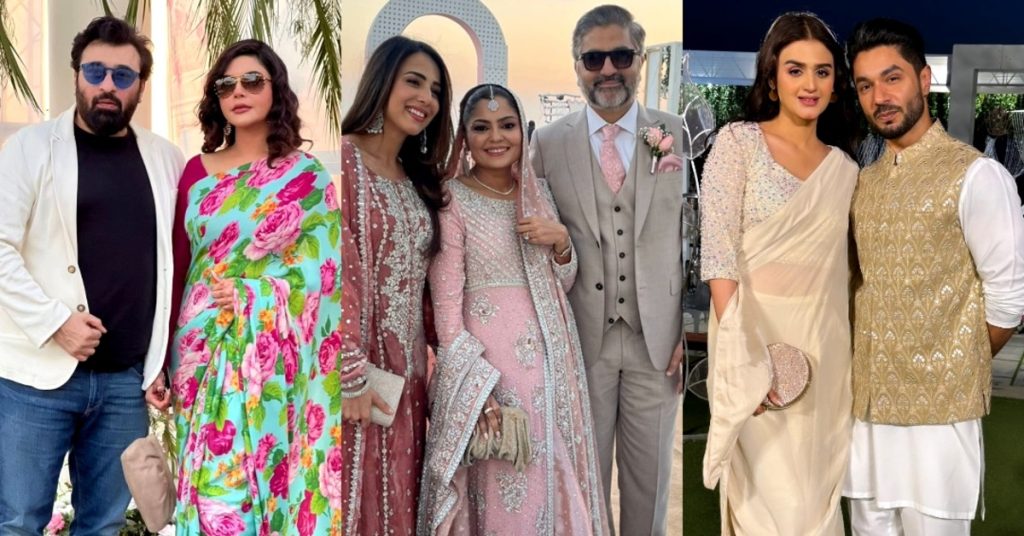 Celebrities Spotted At Zainab Chottani's Wedding