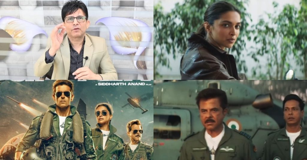 Indian Journalist Kamaal R Khan Roasts Anti Pakistan Film Fighter's Trailer