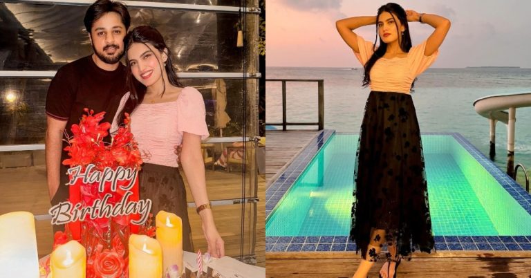 Iqra Kanwal Celebrates Birthday With Husband