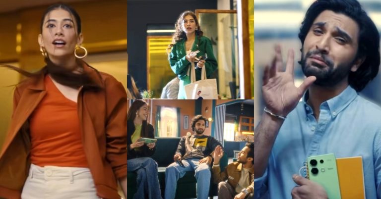Syra Yousuf & Ahad Raza Mir Featured In Redmi TVC