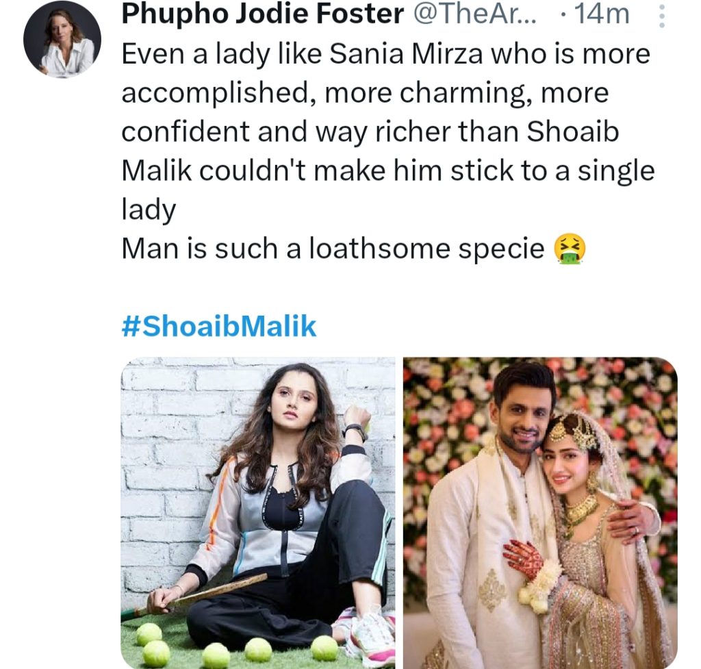 Internet Digs Sana Javed-Shoaib Malik Relationship Beginnings