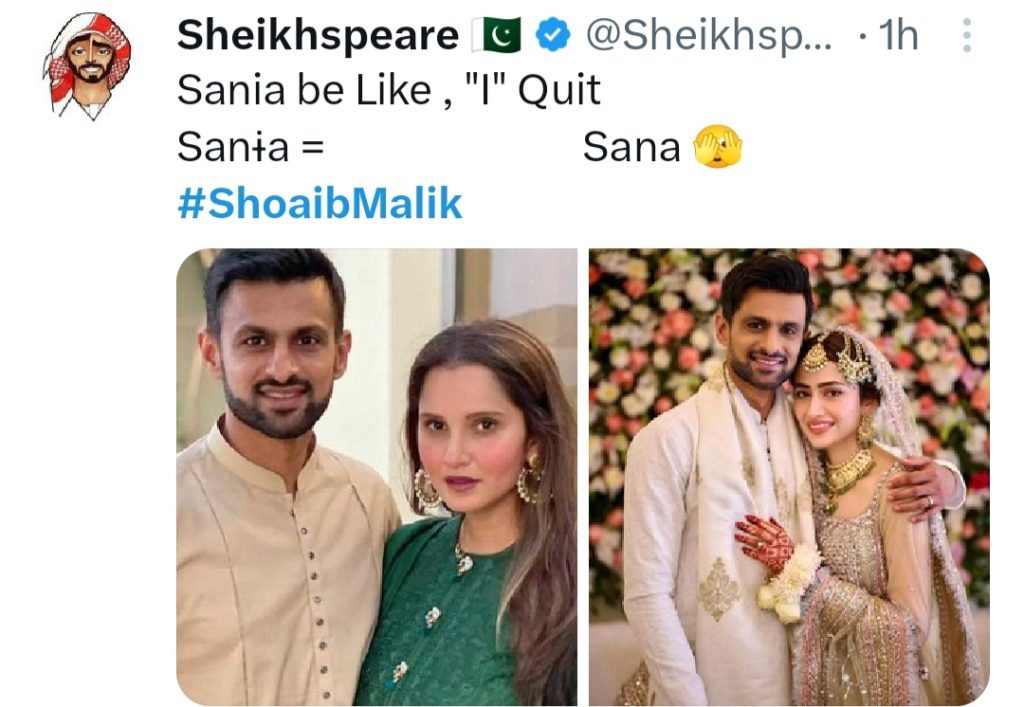 Internet Digs Sana Javed-Shoaib Malik Relationship Beginnings