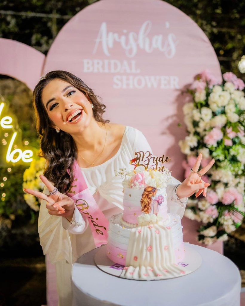 Arisha Razi Hd Pictures From Her Bridal Shower Event