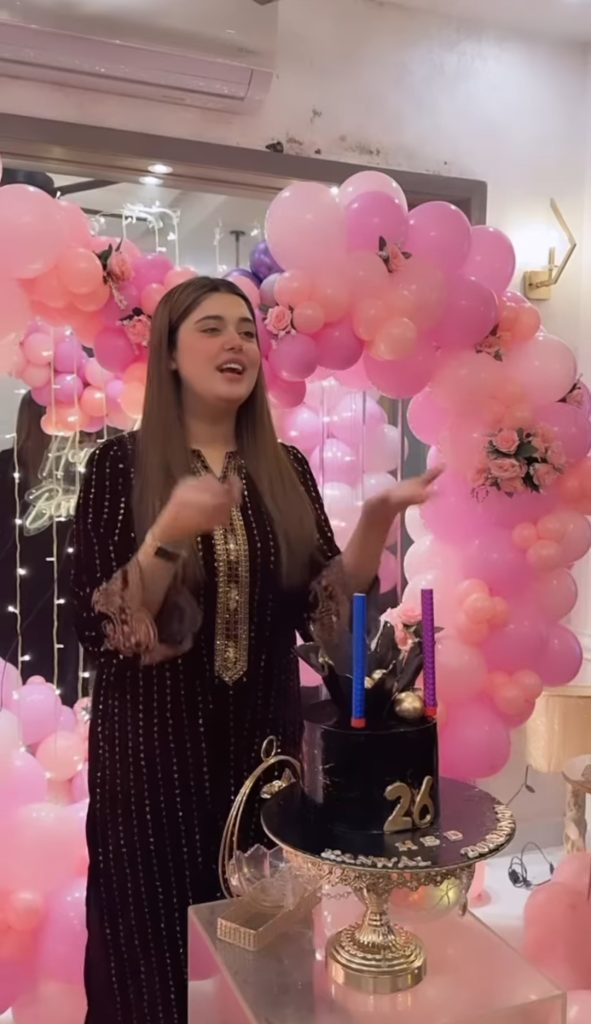 Kanwal Aftab Celebrates 26th Birthday