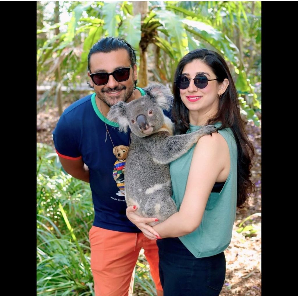 Mariyam Nafees New Clicks With Husband From Brisbane Australia